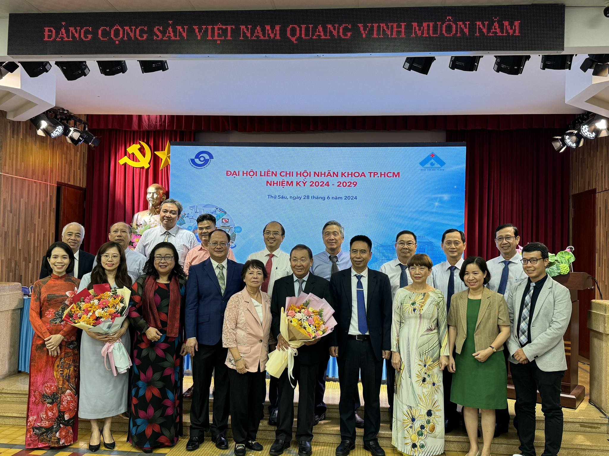 ĐẠI HỘI LIÊN CHI HỘI NHÃN KHOA THÀNH PHỐ HỒ CHÍ MINH NHIỆM KỲ 2024 - 2029